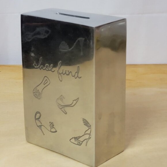 Aluminum Shoe Fund Bank - CUTE! - Bombay Duck London - Picture 3 of 6